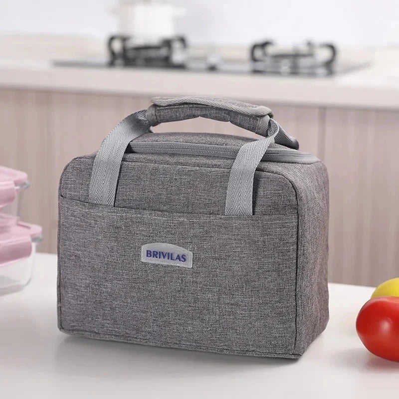 Insulated Portable Lunch Bag For Women Office Tote Compact - Smarsty