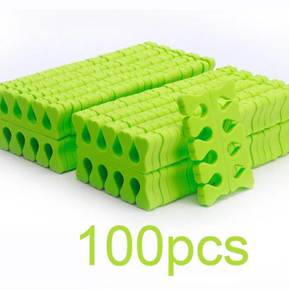 Soft Silicone Toe Separators for Nail Art Practice - Smarsty