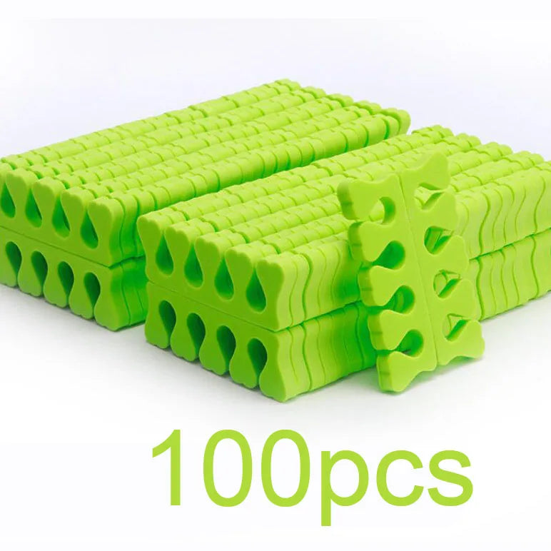 Soft Silicone Toe Separators for Nail Art Practice - Smarsty