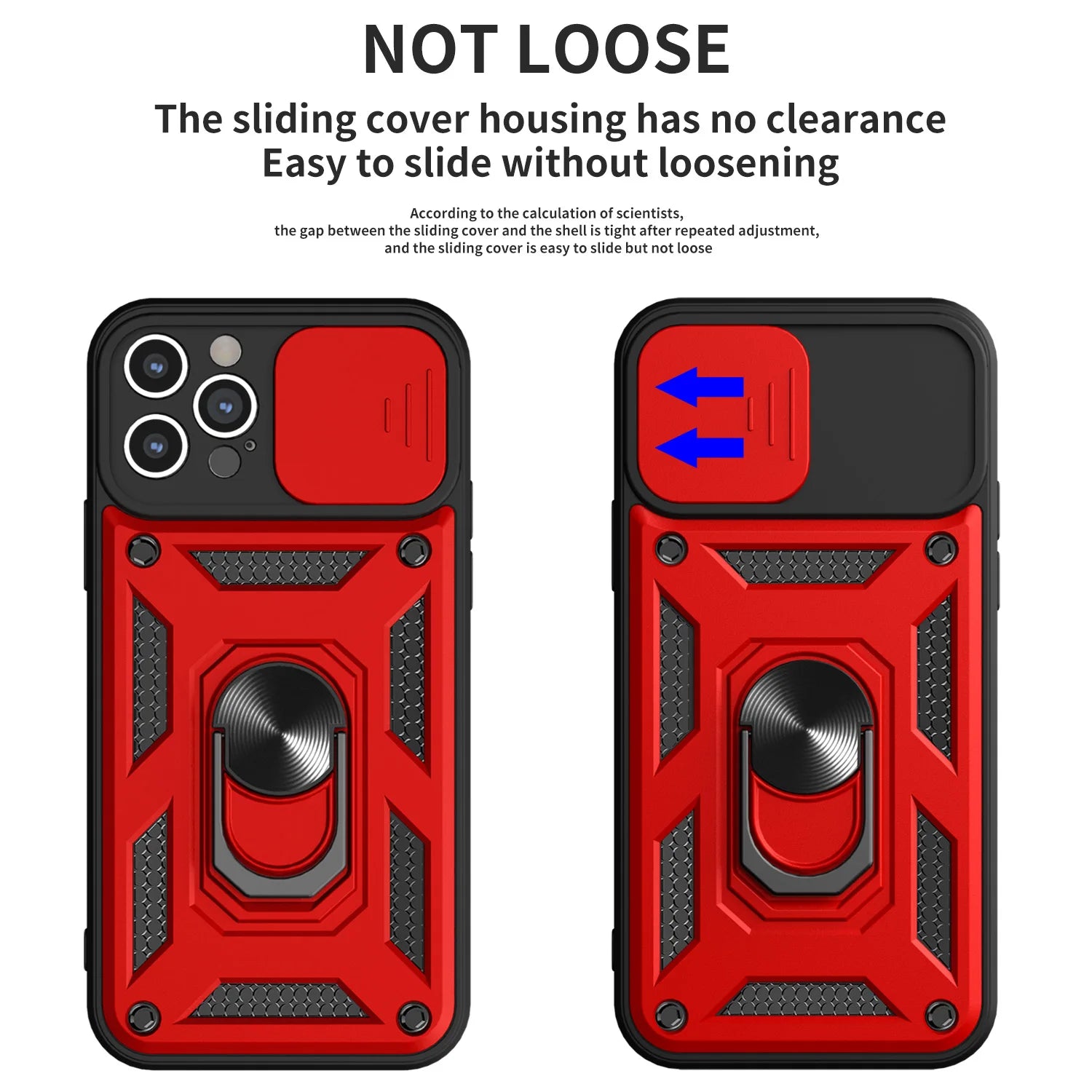 Rugged IPhone Defender Case With Camera Lens Protector - Smarsty