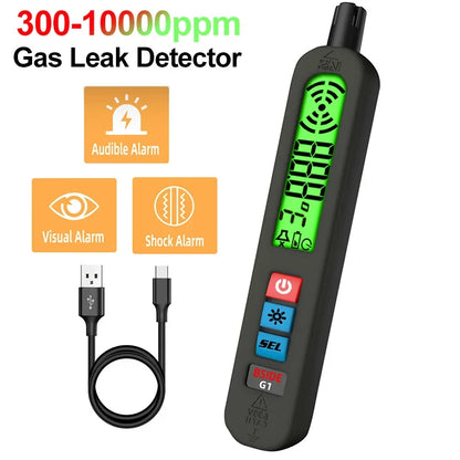 Professional Gas Leak Detector with Audible Alarm - Smarsty