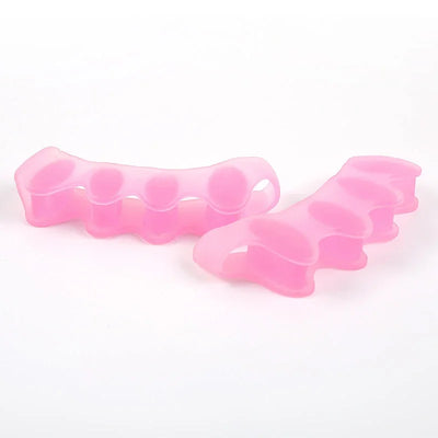 Toe Separators Doctor Recommended Correct Foot and Bunion Pain,Plantar Fasciitis Toe Straightener to Improve Functional Mobility - Smarsty