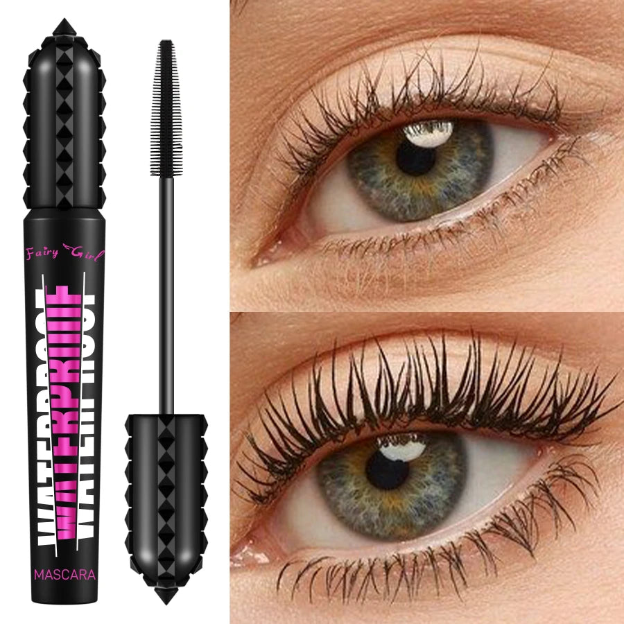 Black Waterproof Mascara for Lengthening and Curling Effect - Smarsty
