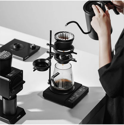 MHW-3BOMBER Cube Coffee Scale 3.0 Pro Max Digital Kitchen Coffee Scale High Precision Flow Rate Big Battery Coffee Accessories