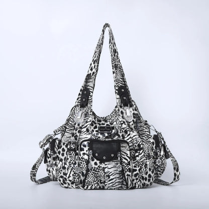 Angelkiss PU Leather Women Shoulder Bag Zipper Closure - Smarsty
