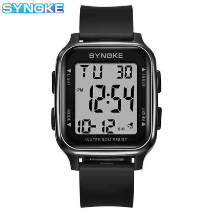 SYNOKE Waterproof Military Digital Watch for Men - Smarsty
