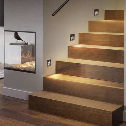 PIR Motion Sensor LED Night Light for Safe Stairs - Smarsty