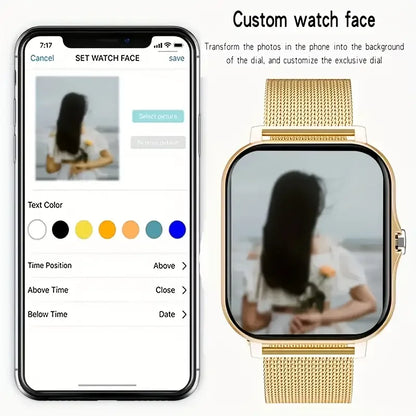 Smart Watch with HD Display and Fitness Tracking - Smarsty