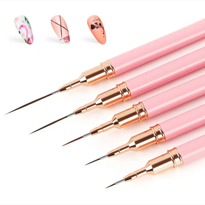 Nail Art Liner Brush Set for Professional Manicure - Smarsty