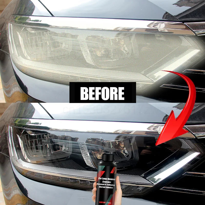 Car Headlight Restoration Polishing Kits Headlamp Repair Kits Car Light Polisher Cleaning Paste Car Paint Care Refurbish Agent - Smarsty