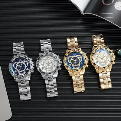 Fashion Male Business Dress Quartz Wrist Watch for Men - Smarsty