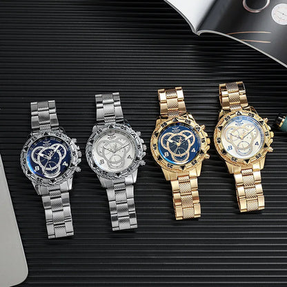 Fashion Male Business Dress Quartz Wrist Watch for Men - Smarsty