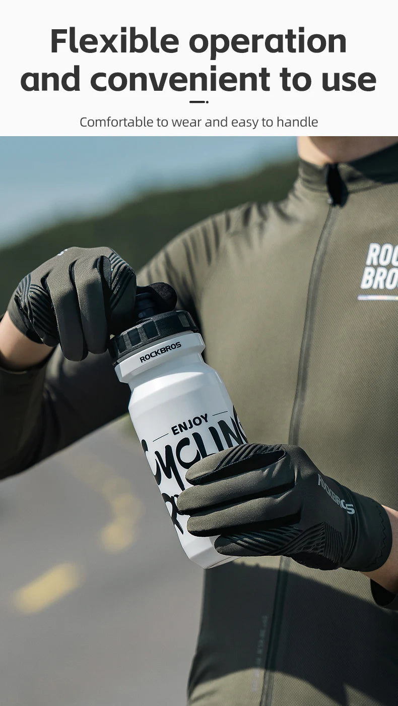 Rockbros Breathable Cycling Gloves Non Slip Touchscreen - Smarsty