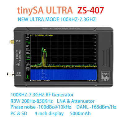 Zeenko ZS-407 Handheld Spectrum Analyzer with 4 Inch Display - Smarsty