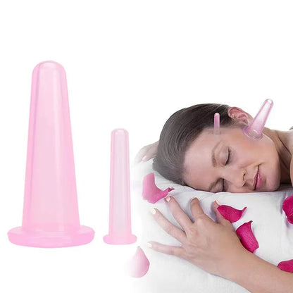 Silicone Vacuum Cupping Massage Jars for Anti Cellulite - Smarsty