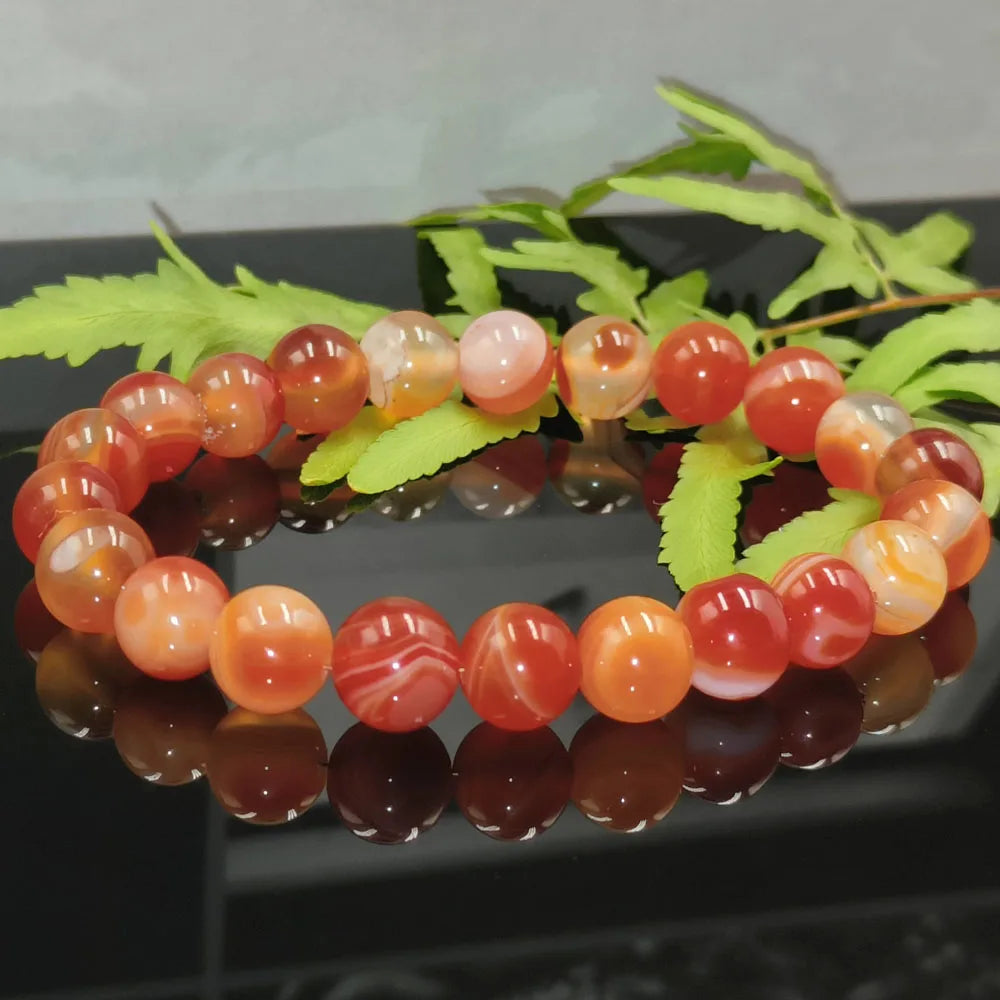 8MM Natural Epidote Zoisite Bead Bracelet for Healing - Smarsty