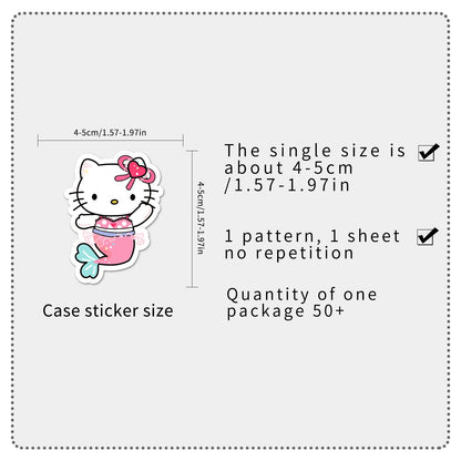 MINISO Cute Sanrio Family Stickers for DIY Projects - Smarsty