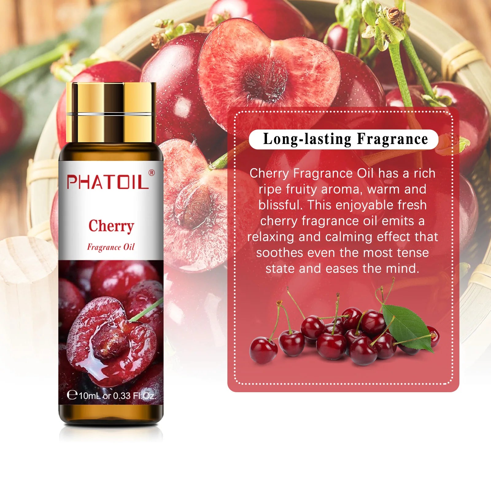 PHATOIL Sweet Fruit Fragrance Oil for Aromatherapy - Smarsty