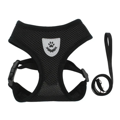 Breathable Adjustable Cat Dog Harness with Reflective Features - Smarsty