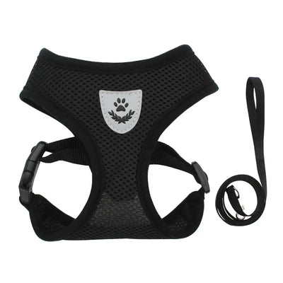 Adjustable Breathable Dog Cat Harness with Reflective Safety - Smarsty