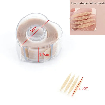 600 Pcs Double Fold Eyelid Tape For Invisible Lifting - Smarsty