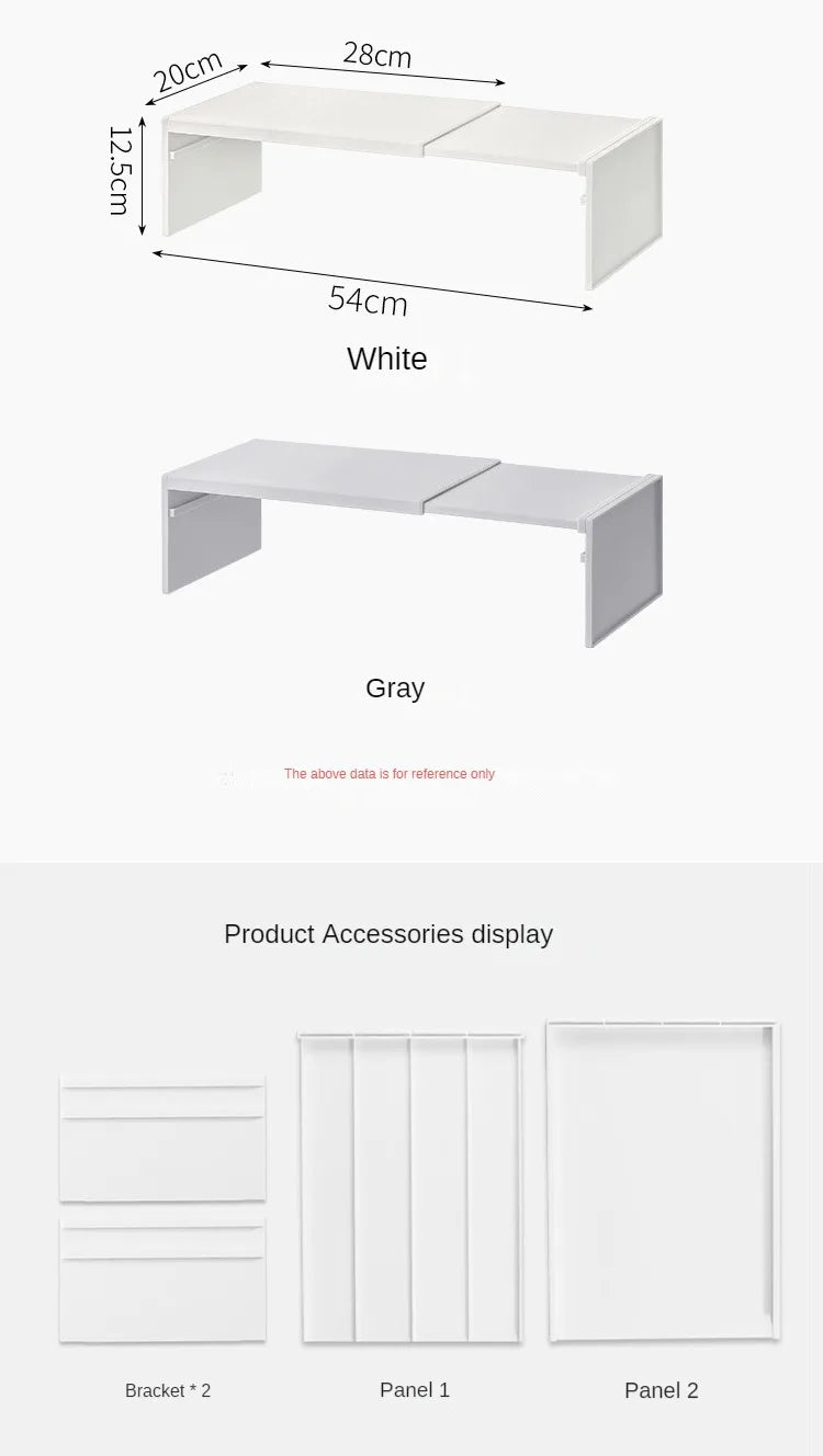 Kitchen Cupboard Organizer Retractable Cabinet Shelf Seasoning Bottle Spice Rack Dish Shelf Kitchen Accessories Storage Rack