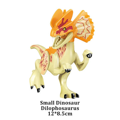 Jurassic Dinosaur World Brutal Raptor T-Rex Triceratops Indominus Rex Model Building Blocks Dino Velociraptor Figure Bricks Toys - Smarsty