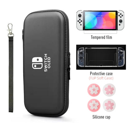 Data Frog Nintendo Switch OLED Carry Case and Screen Protector - Smarsty