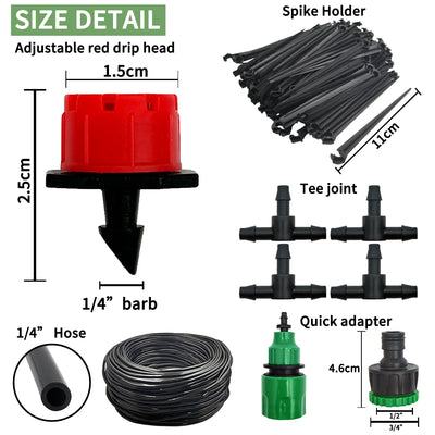 Portable Micro Drip Irrigation System for Easy Garden Watering - Smarsty