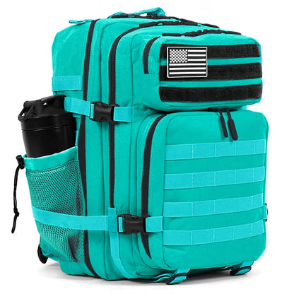 45L Tactical Backpack Men Outdoor Waterproof Sports Travel Gym Hiking Bug Out Bag Military Camping Hunting Survival Rucksack - Smarsty