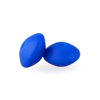 Silicone Beads 12mm Lentil Focal Beads Non Toxic Diy Set - Smarsty
