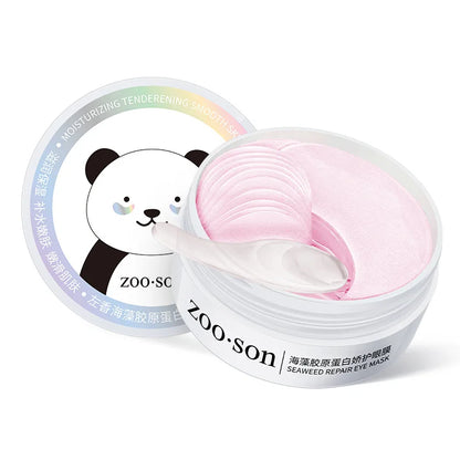 Gold Crystal Collagen Eye Masks for Dark Circles Relief - Smarsty
