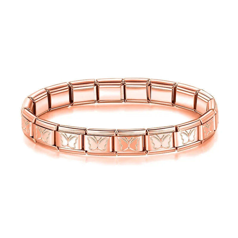 Hapiship Stainless Steel Charm Bracelet Women - Smarsty