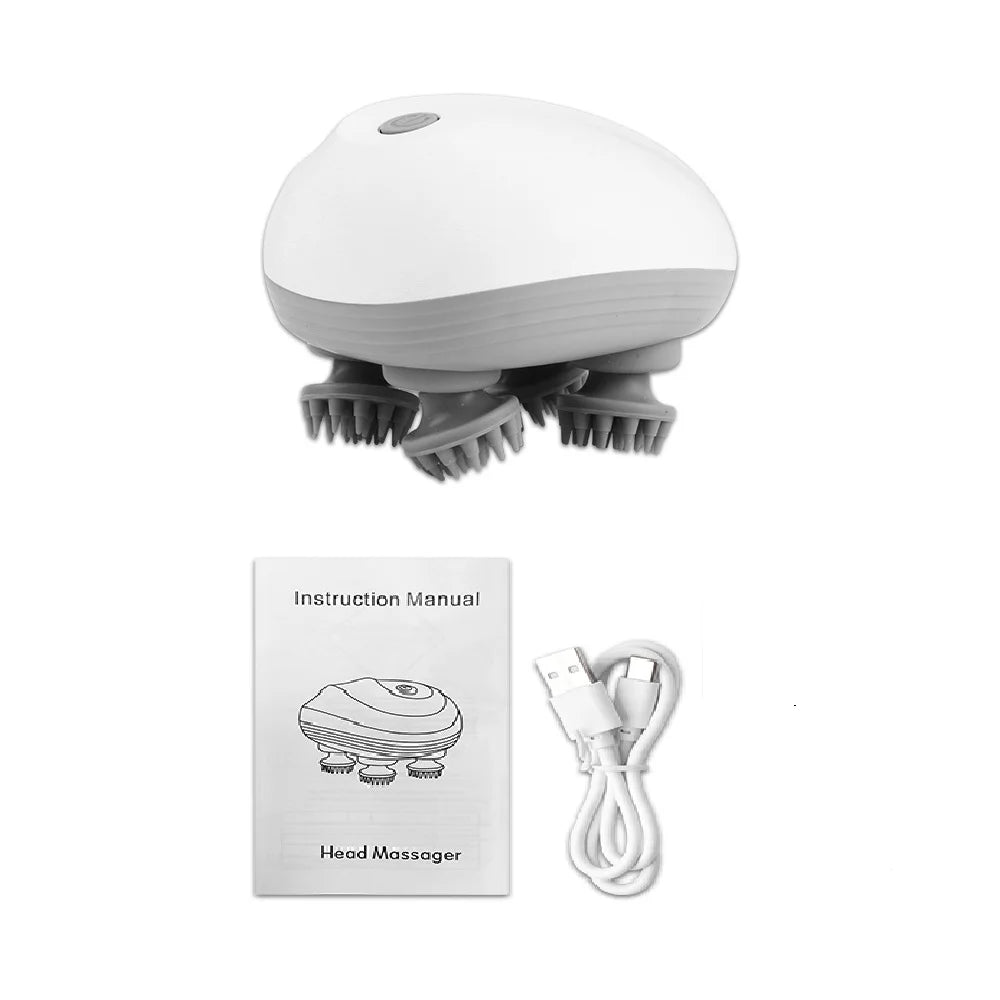 Electric Head Massager with Deep Tissue Relief - Smarsty