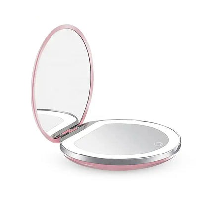 LED Compact Mirror with Light for Travel - Smarsty