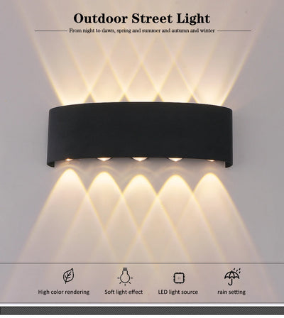 Waterproof LED Wall Lamp for Indoor and Outdoor Use - Smarsty