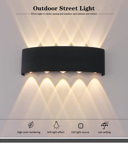 Waterproof LED Wall Lamp for Indoor and Outdoor Use - Smarsty