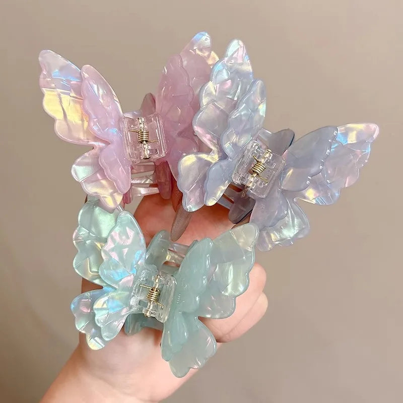Fairy Butterfly Hair Claw Clip for Stylish Updos - Smarsty