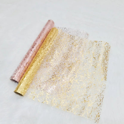 Gold Metallic Glitter Table Runner for Elegant Decor - Smarsty