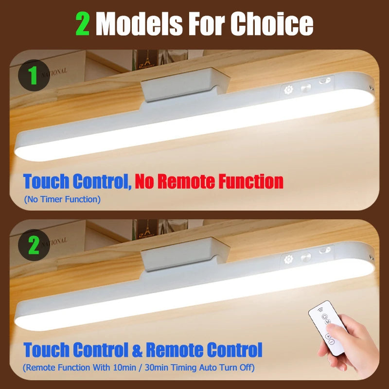 LED Desk Lamp with Magnetic Base and Dimmable Light - Smarsty