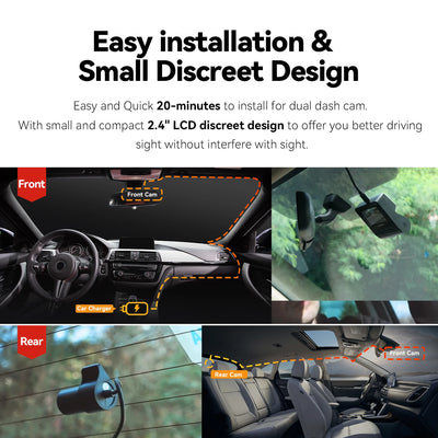 Z40 Dash Cam Featuring GPS 1944P FullHD Video Pro Elite - Smarsty