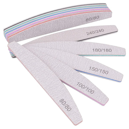Professional Nail Files Set for Strong and Smooth Nails - Smarsty
