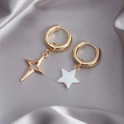 Fashion Metal Pearl Drop Earrings for Women Stylish Jewelry - Smarsty