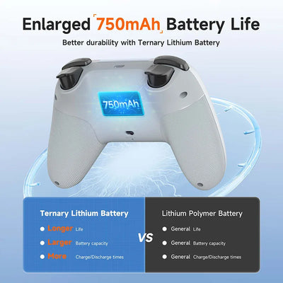 EasySMX X05 Wireless Gaming Controller with RGB Lights - Smarsty