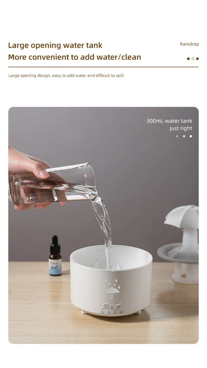 Rotating Umbrella Humidifier with Colorful Night Lights - Smarsty
