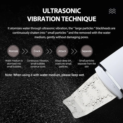 Ultrasonic Skin Scrubber for Deep Pore Cleaning - Smarsty