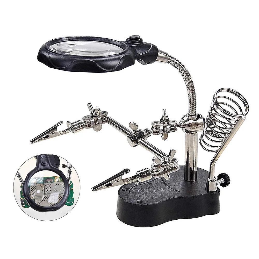 High Definition Welding Magnifier with LED Light - Smarsty