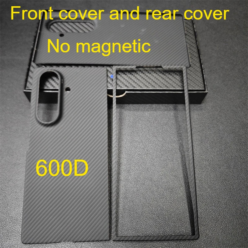 Aramid Magnetic Case For Z Fold 7 Carbon Fiber MagSafe - Smarsty
