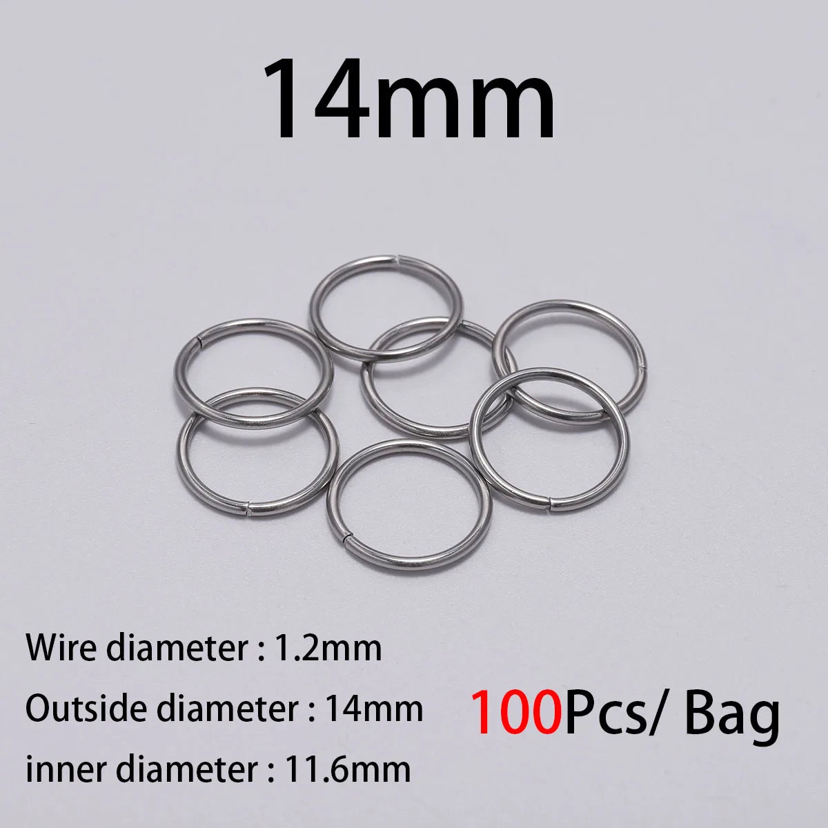 Stainless Steel Jump Rings Set For DIY Jewelry Making - Smarsty