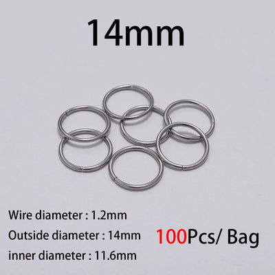 Stainless Steel Jump Rings Set For DIY Jewelry Making - Smarsty